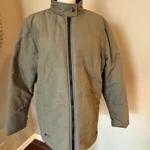 Eddie Bauer Green Puffer Winter Coat | Size L